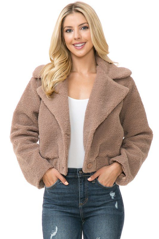 Women's Faux Fur Jacket - Demented Sisters