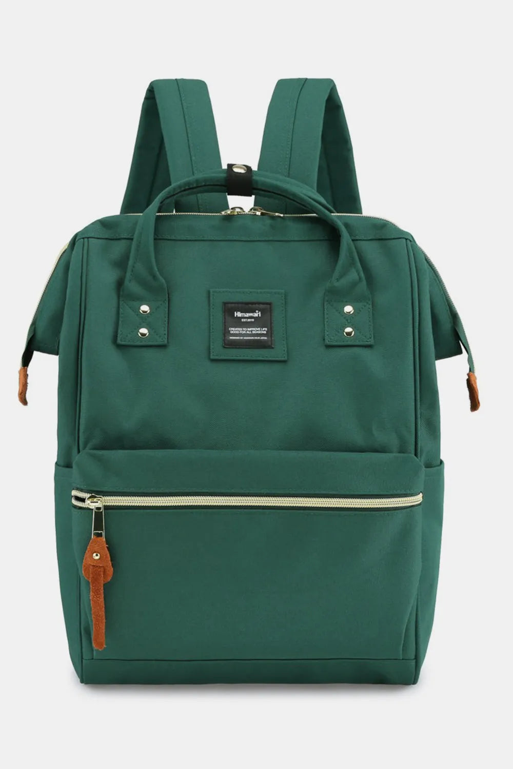 Himawari Waterproof Canvas Backpack Bag with Side Pockets - Demented Sisters