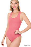 Premium Cotton Racer Back Tank Bodysuit - Demented Sisters