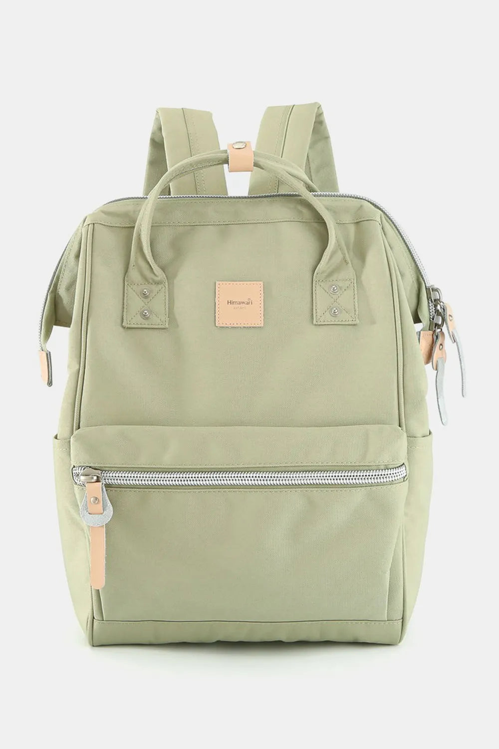 Himawari Water Resistant Canvas Backpack Bag with Side Pockets - Demented Sisters