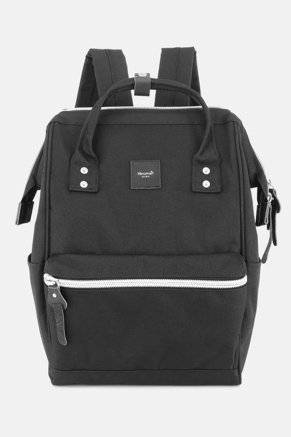 Himawari Water Resistant Canvas Backpack Bag with Side Pockets - Demented Sisters