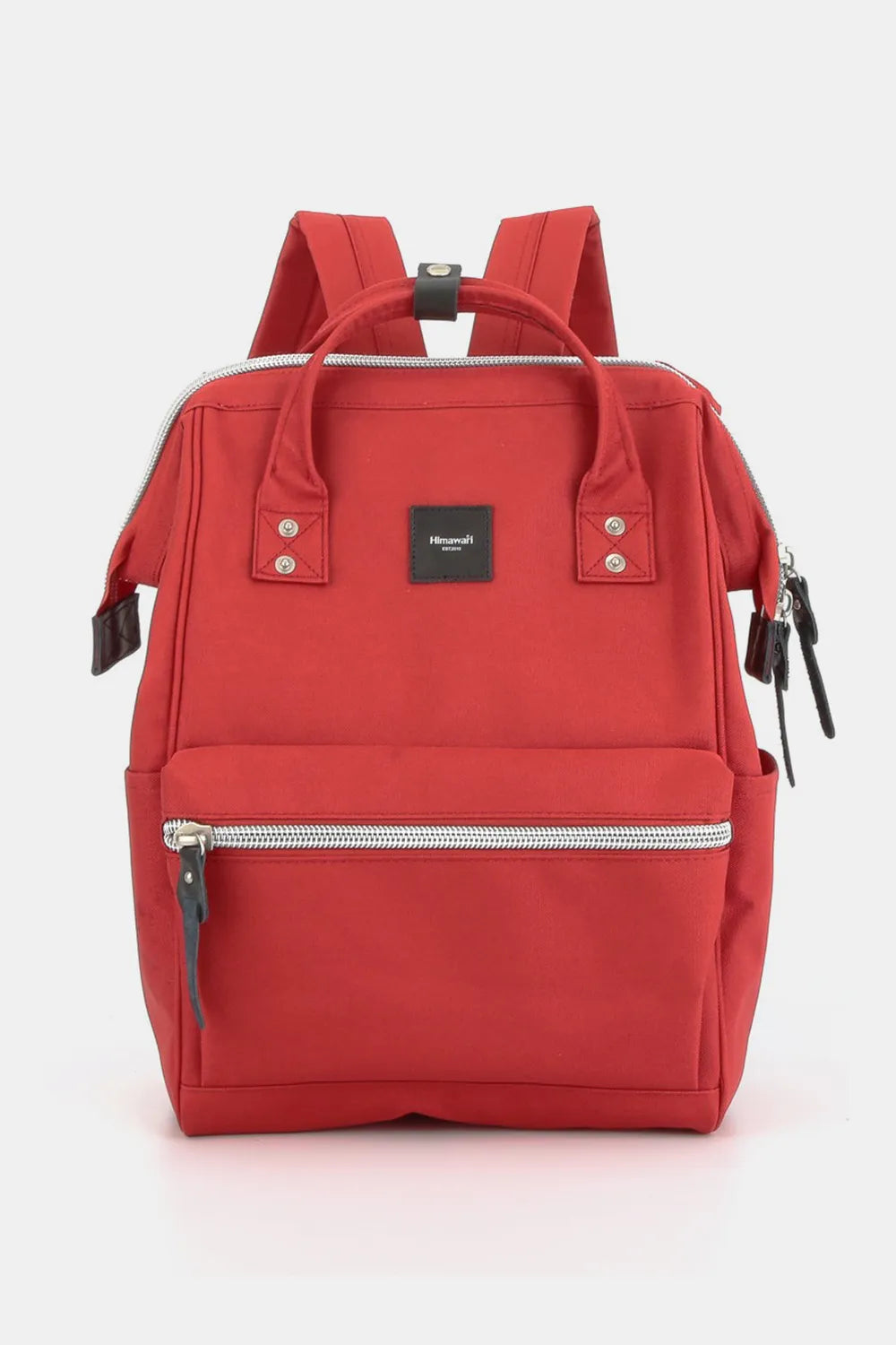 Himawari Water Resistant Canvas Backpack Bag with Side Pockets - Demented Sisters