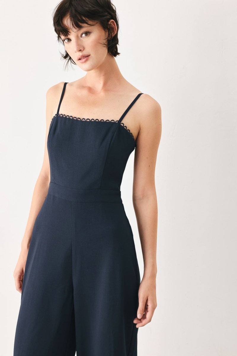 AFTER HOURS WOVEN JUMPSUIT - Demented Sisters