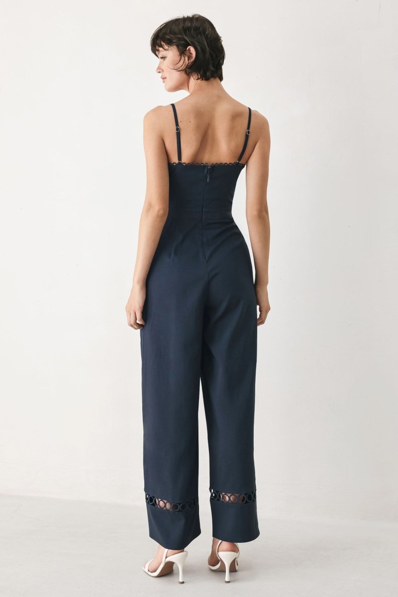 AFTER HOURS WOVEN JUMPSUIT - Demented Sisters