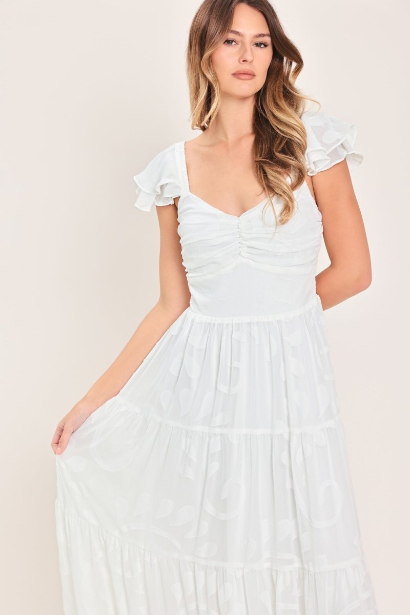 ANGELIC GARDEN WOVEN MAXI DRESS - Demented Sisters