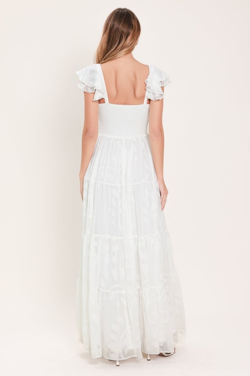 ANGELIC GARDEN WOVEN MAXI DRESS - Demented Sisters