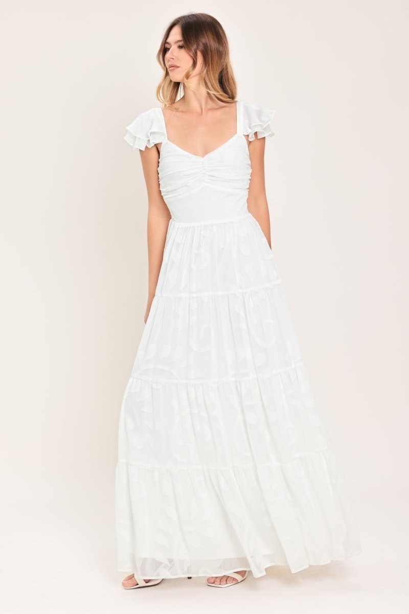 ANGELIC GARDEN WOVEN MAXI DRESS - Demented Sisters