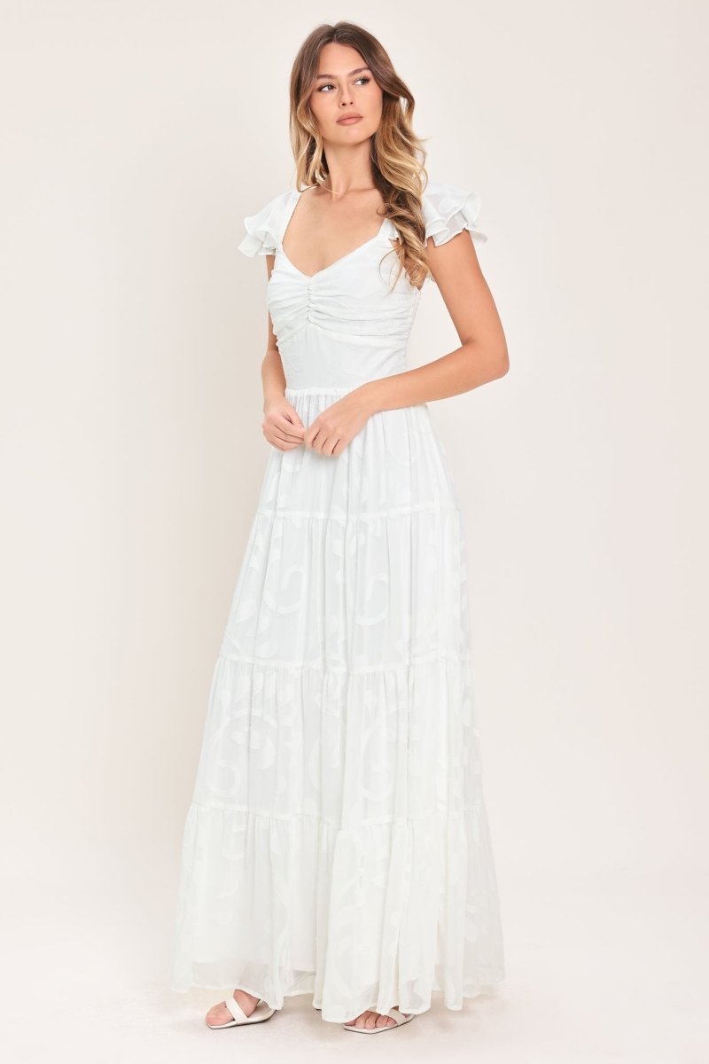 ANGELIC GARDEN WOVEN MAXI DRESS - Demented Sisters