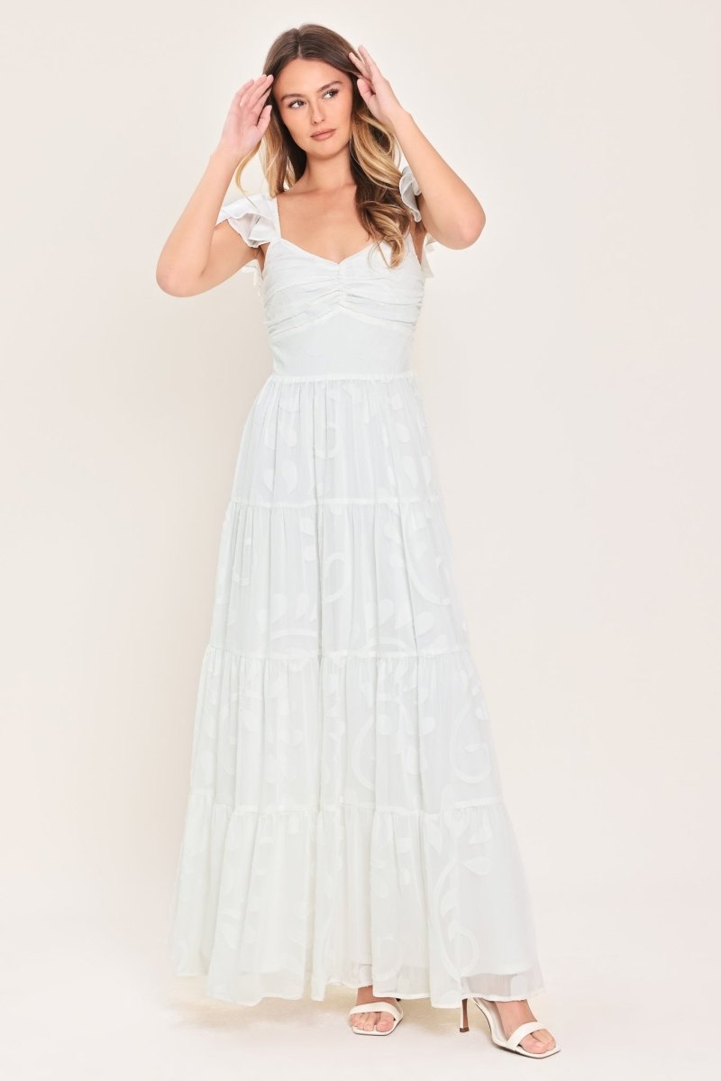 ANGELIC GARDEN WOVEN MAXI DRESS - Demented Sisters