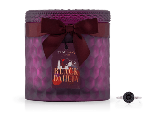 Black Dahlia - Satin Collection - Jewel Candle - Demented Sisters