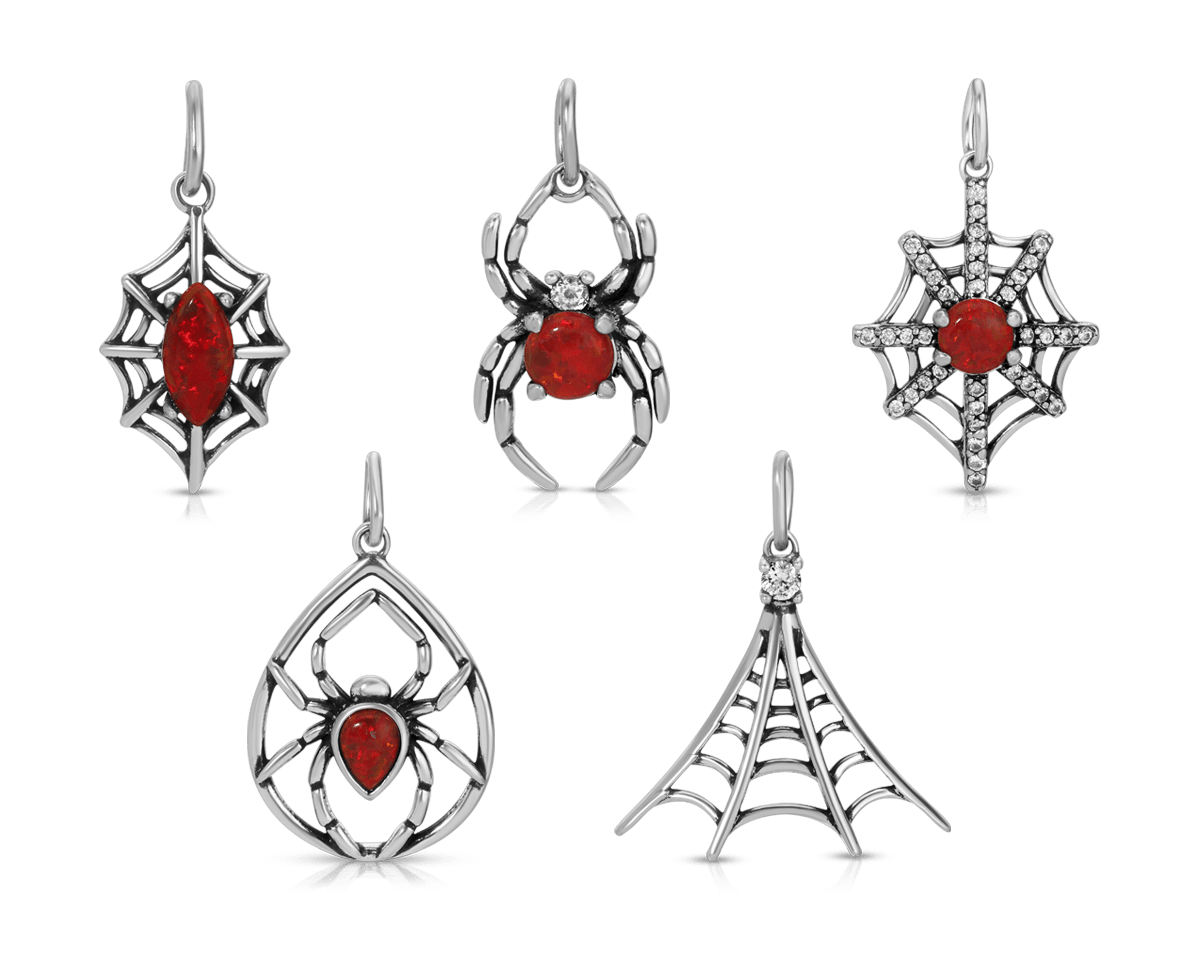 Black Widow - Jewel Candle Ceramic - Demented Sisters
