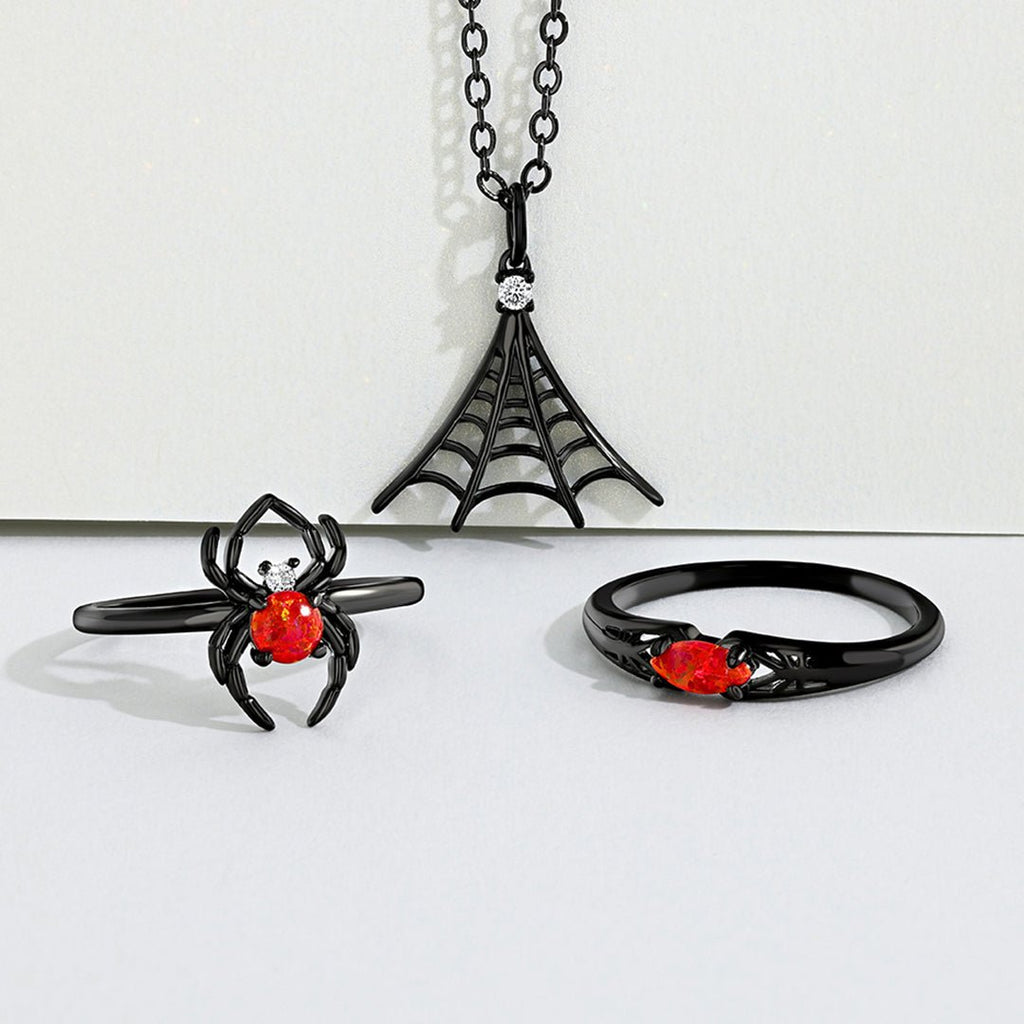 Black Widow - Jewel Candle Ceramic - Demented Sisters