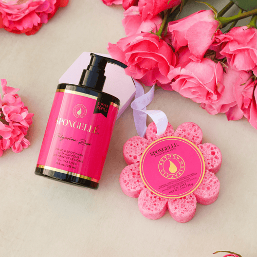 Bulgarian Rose Wild Flower & Body Wash Refill Set - Demented Sisters