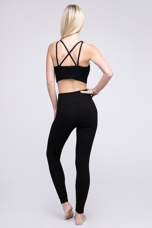 Butter Soft Basic Full Length Leggings - Demented Sisters