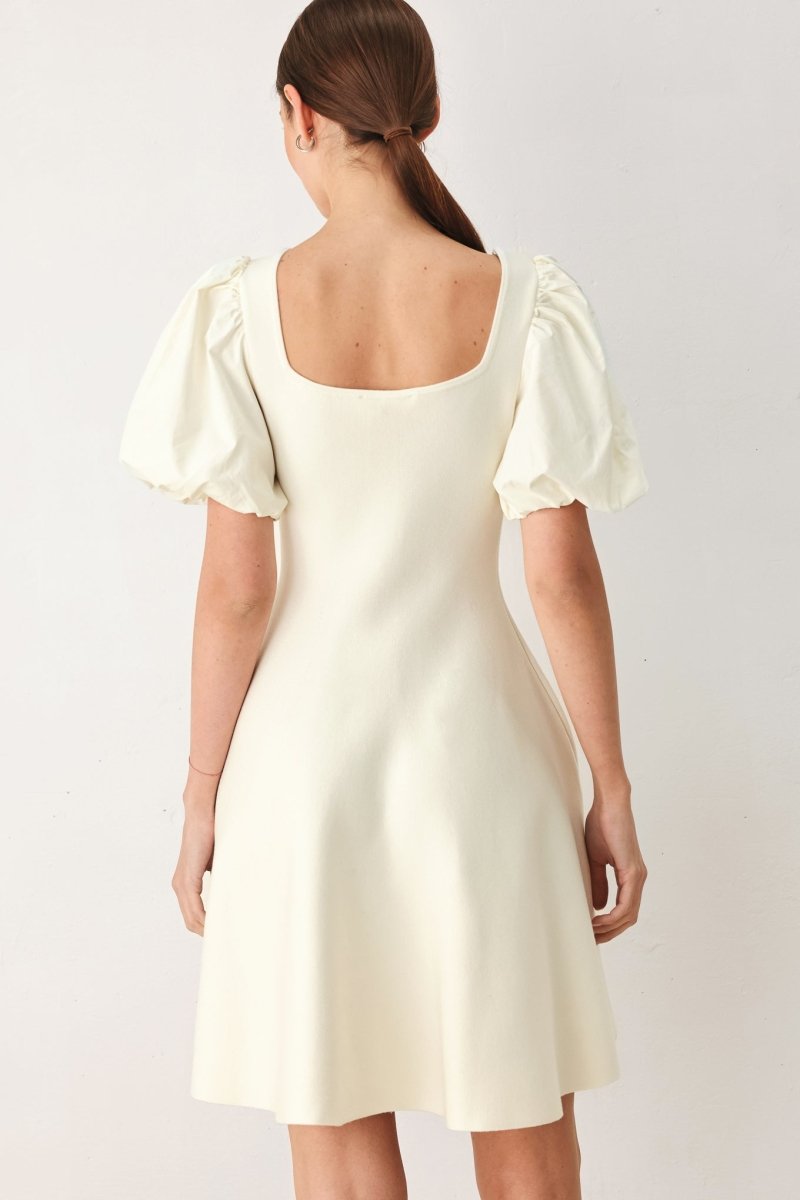 BUTTERCREAM DARLING SWEATER KNIT MINI DRESS - Demented Sisters