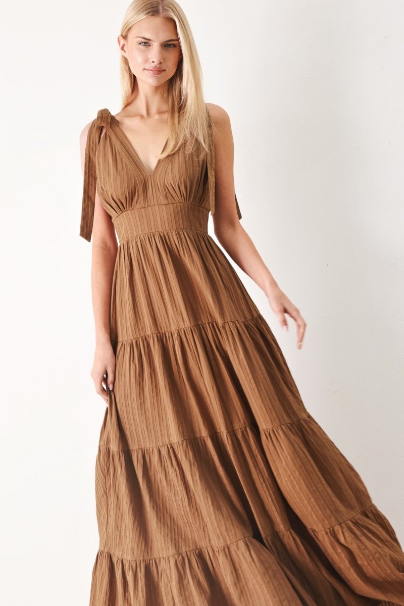CALM BEAUTY WOVEN MAXI DRESS - Demented Sisters