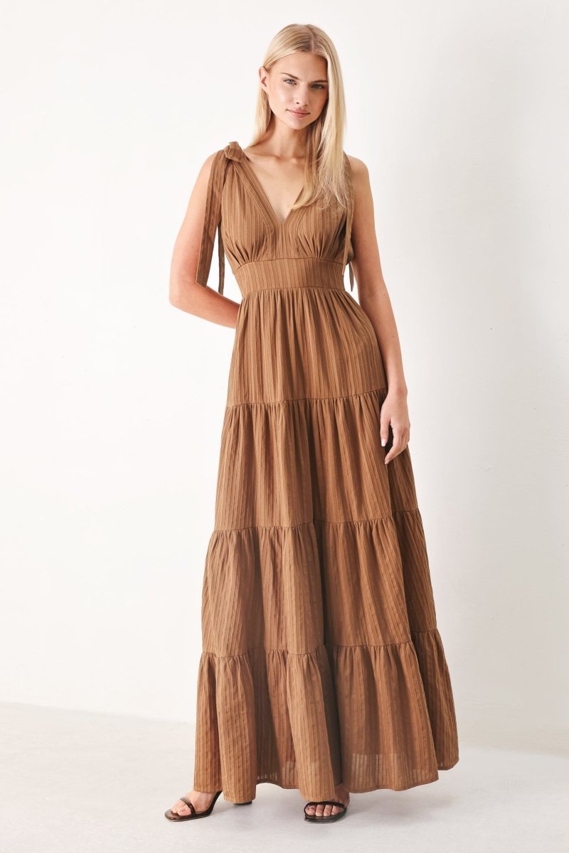 CALM BEAUTY WOVEN MAXI DRESS - Demented Sisters