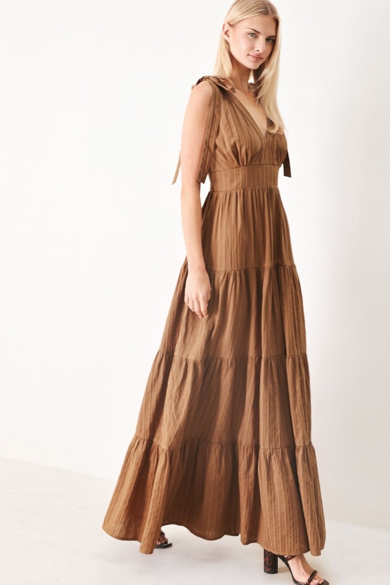 CALM BEAUTY WOVEN MAXI DRESS - Demented Sisters