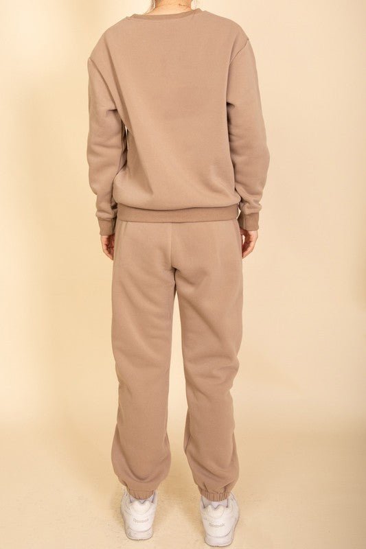 Classic Poly Fleece Crewneck Pullover - Demented Sisters