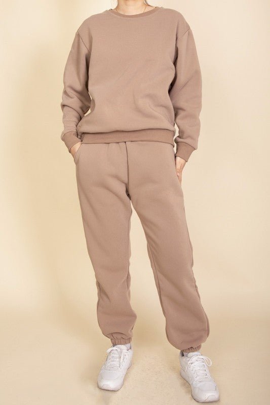 Classic Poly Fleece Crewneck Pullover - Demented Sisters