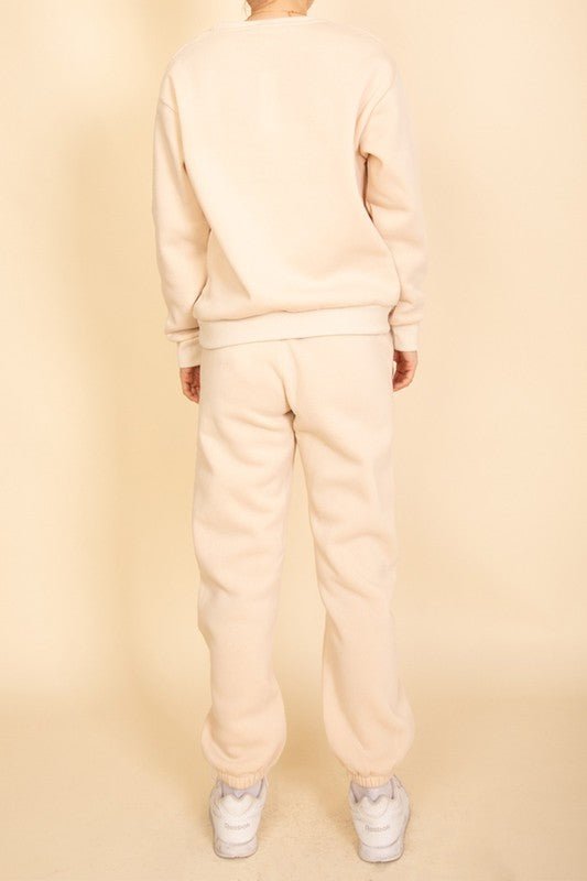 Classic Poly Fleece Crewneck Pullover - Demented Sisters