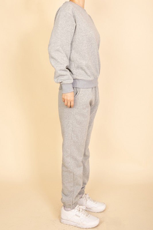 Classic Poly Fleece Crewneck Pullover - Demented Sisters