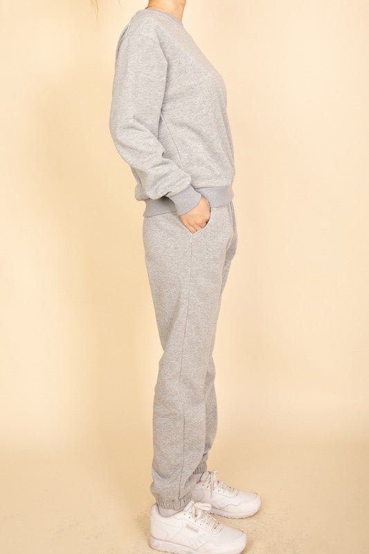 Classic Poly Fleece Crewneck Pullover - Demented Sisters