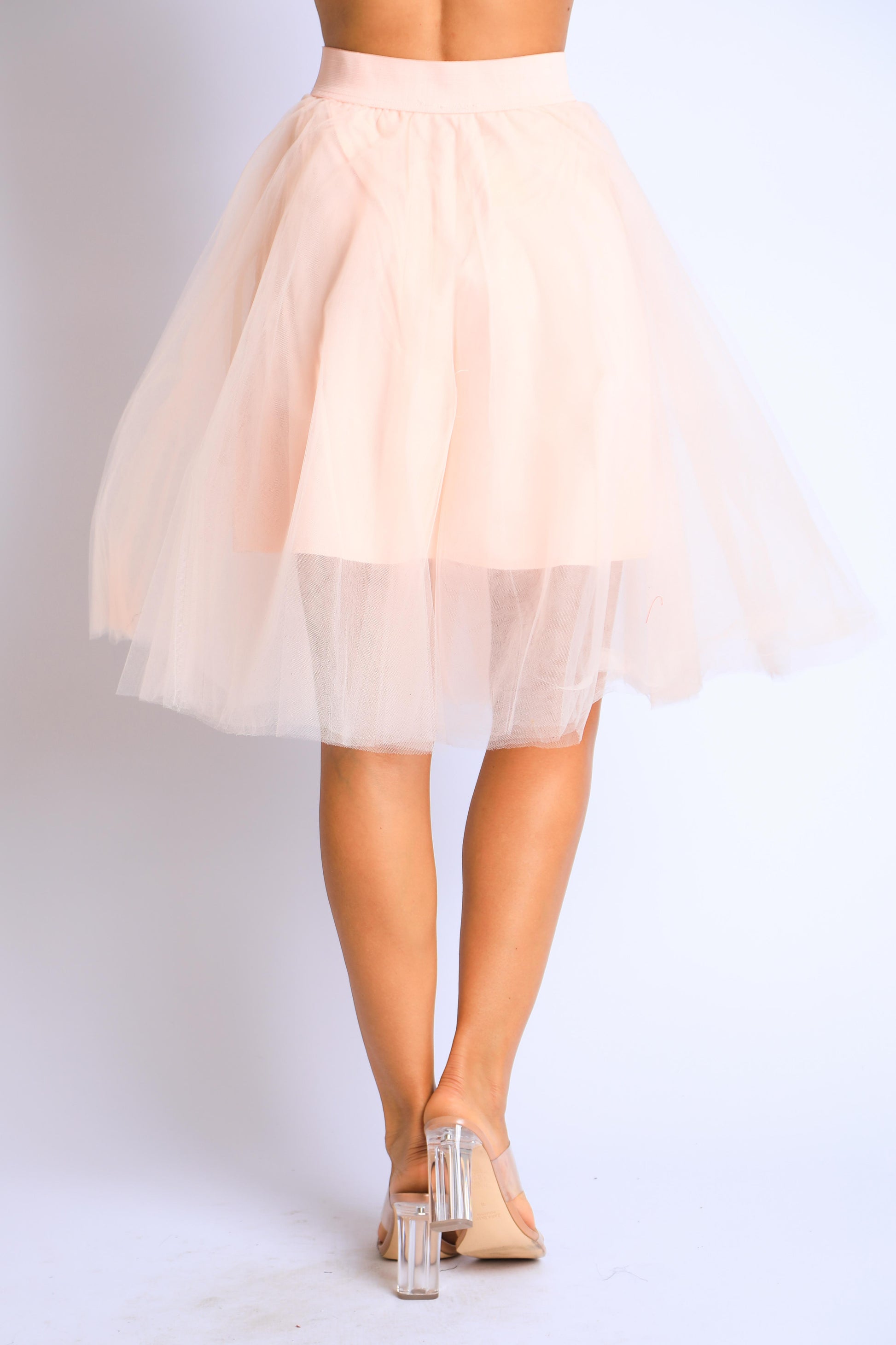 Tulle Knee Length Skirt - Demented Sisters