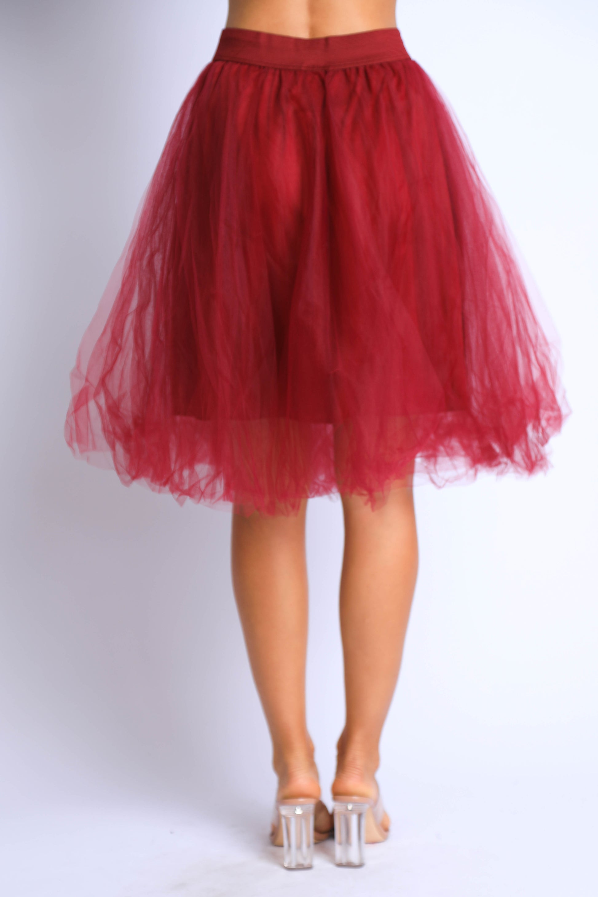 Tulle Knee Length Skirt - Demented Sisters