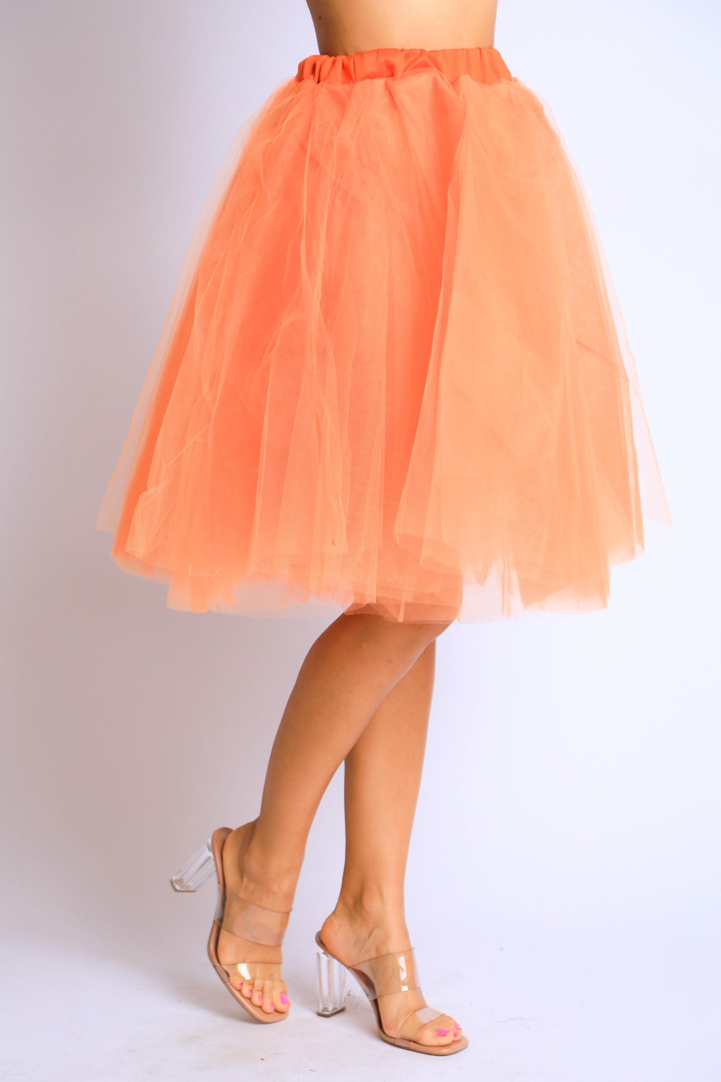 Tulle Knee Length Skirt - Demented Sisters