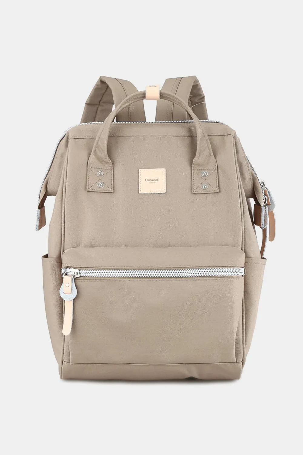 Himawari Water Resistant Canvas Backpack Bag with Side Pockets - Demented Sisters