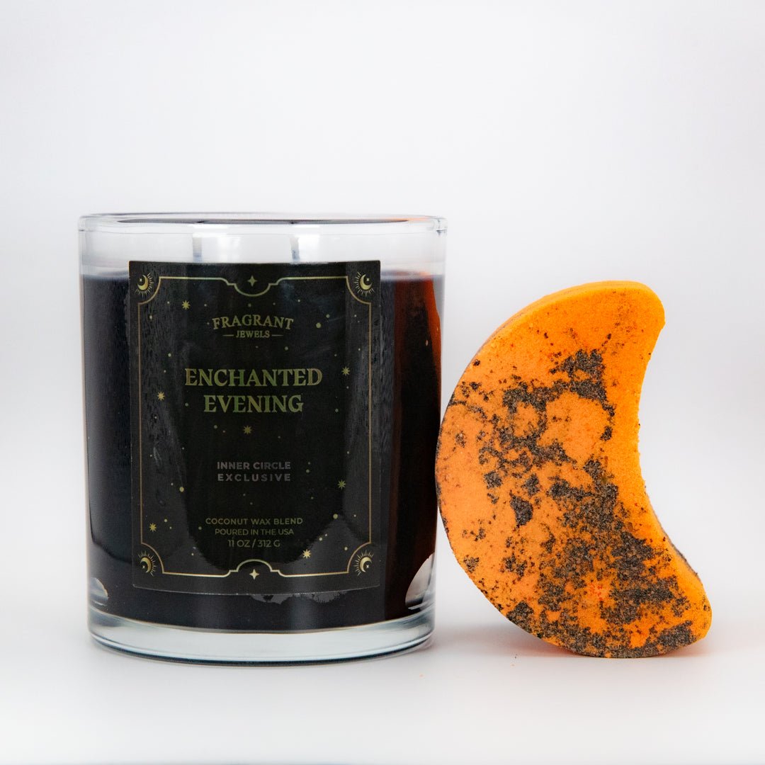 Enchanted Evening - Candle and Bath Bomb Set - Demented Sisters