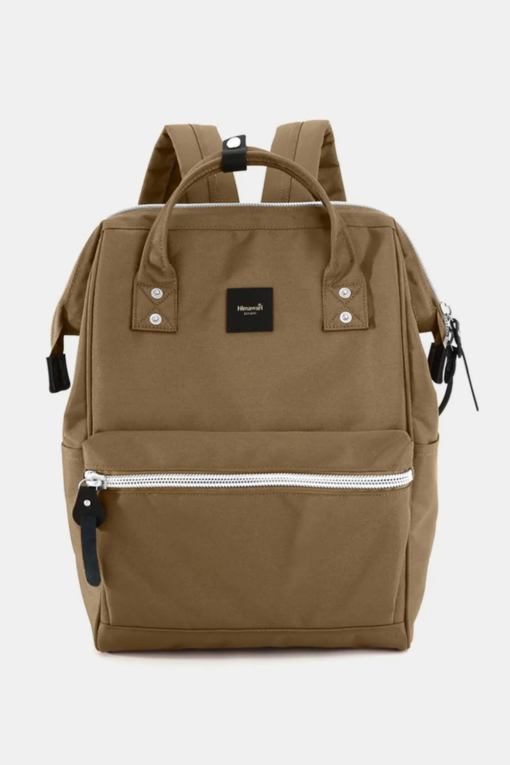 Himawari Water Resistant Canvas Backpack Bag with Side Pockets - Demented Sisters