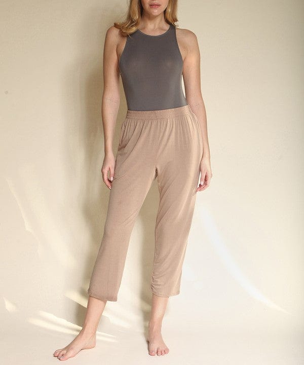 Organic Bamboo Halter Neck Bodysuit – Sleek Fit with Snap Closure - Demented Sisters