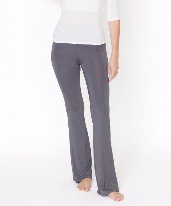 BAMBOO SLIM BELL YOGA PANTS - Demented Sisters