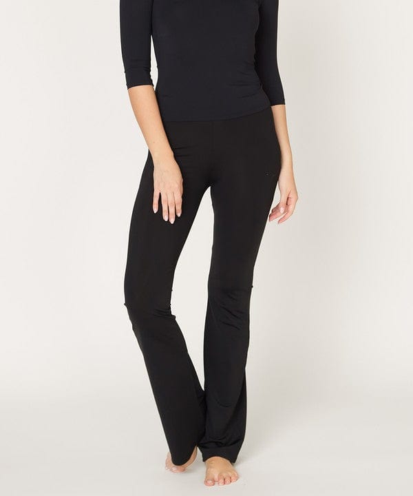 BAMBOO SLIM BELL YOGA PANTS - Demented Sisters