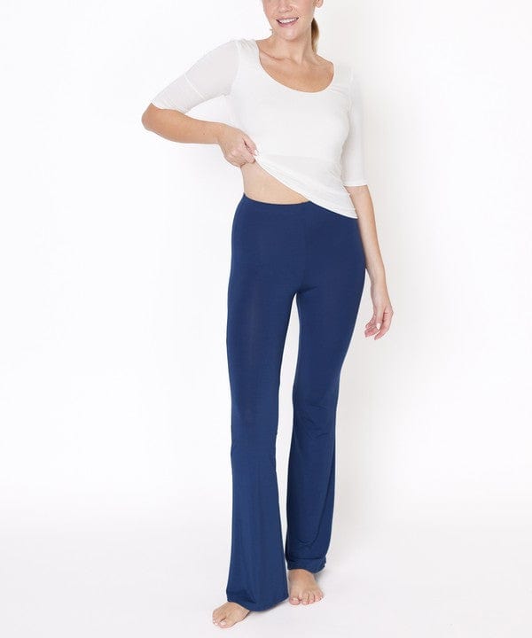 BAMBOO SLIM BELL YOGA PANTS - Demented Sisters