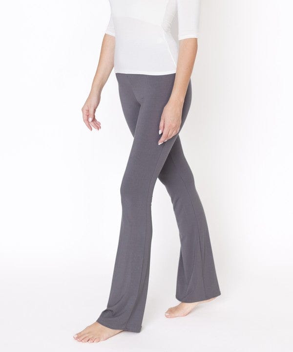 BAMBOO SLIM BELL YOGA PANTS - Demented Sisters