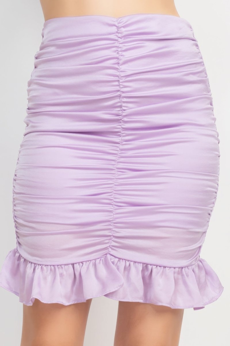 Halter Neck Crop Top & Skirts Set - Demented Sisters