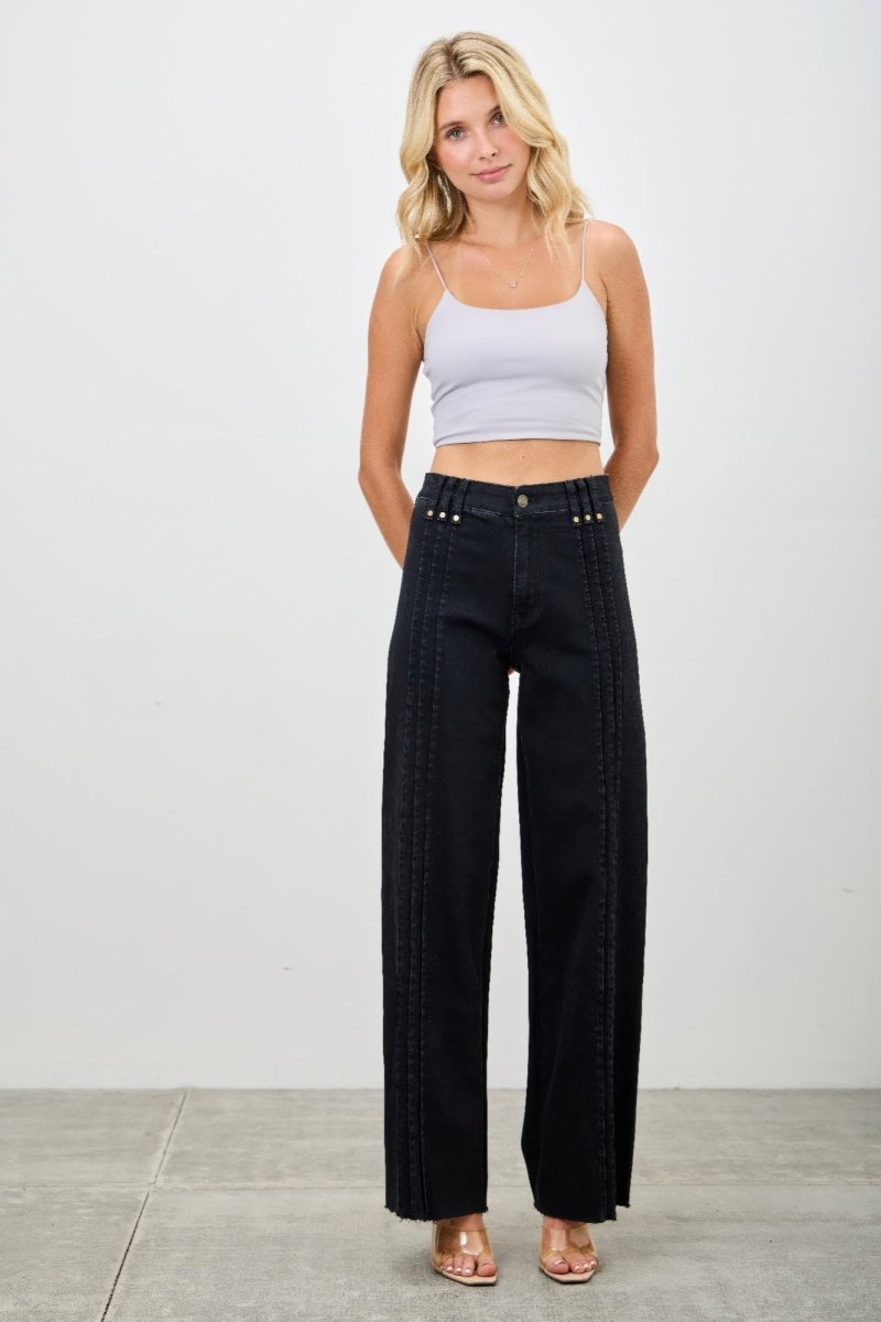 High Rise Straight With Front Lines - Demented Sisters