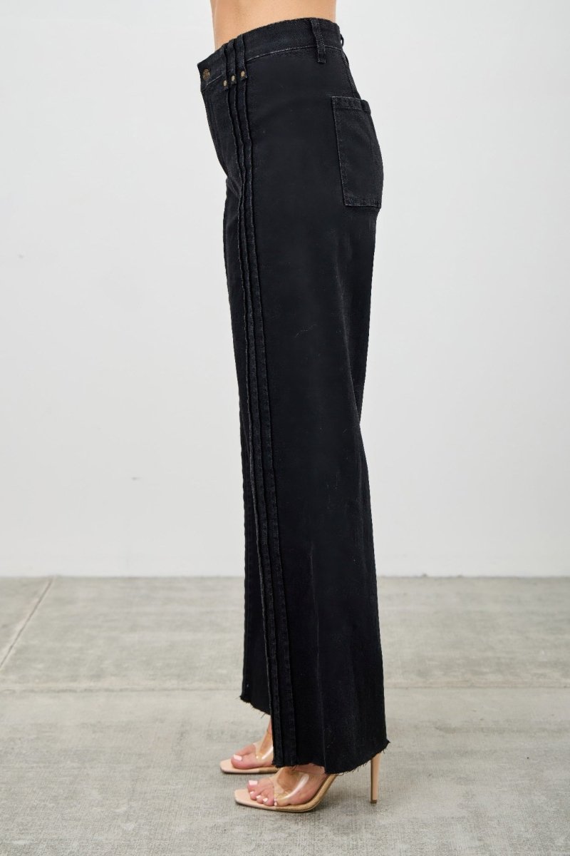 High Rise Straight With Front Lines - Demented Sisters