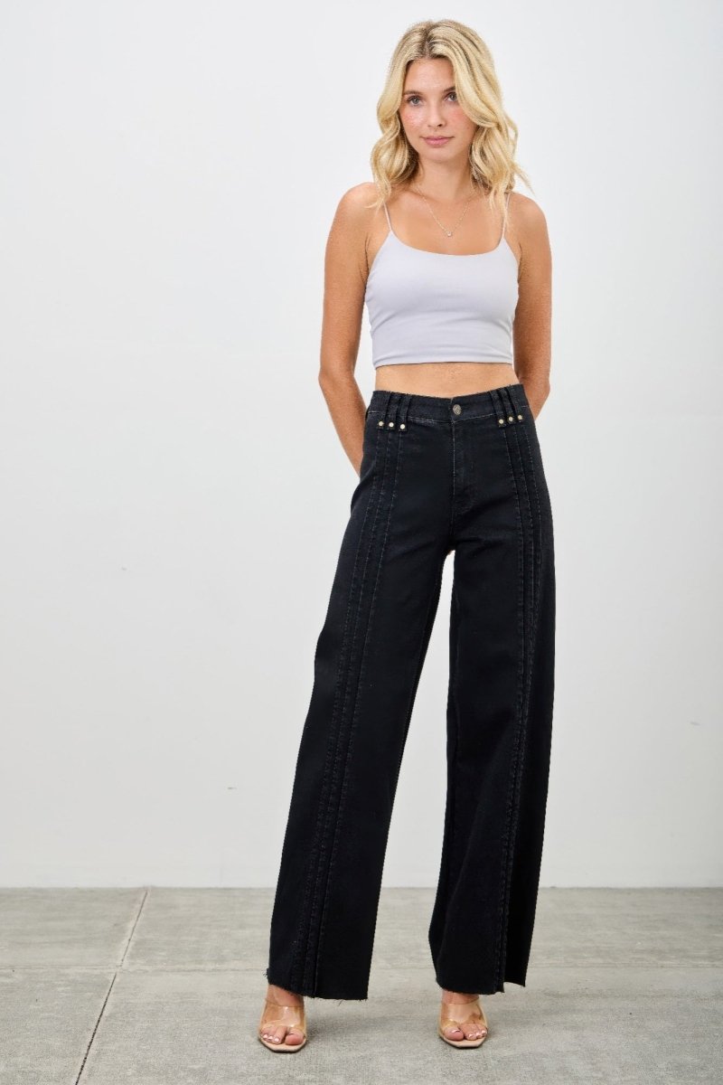 High Rise Straight With Front Lines - Demented Sisters