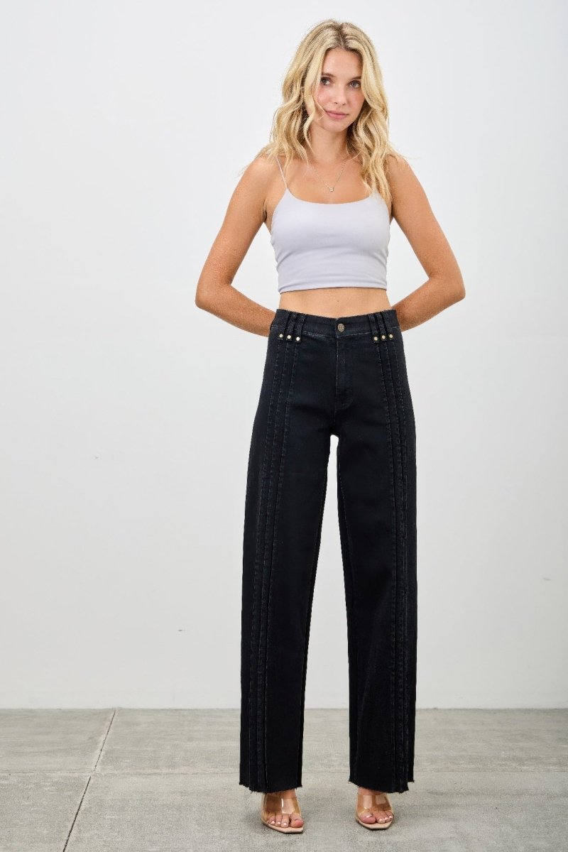 High Rise Straight With Front Lines - Demented Sisters