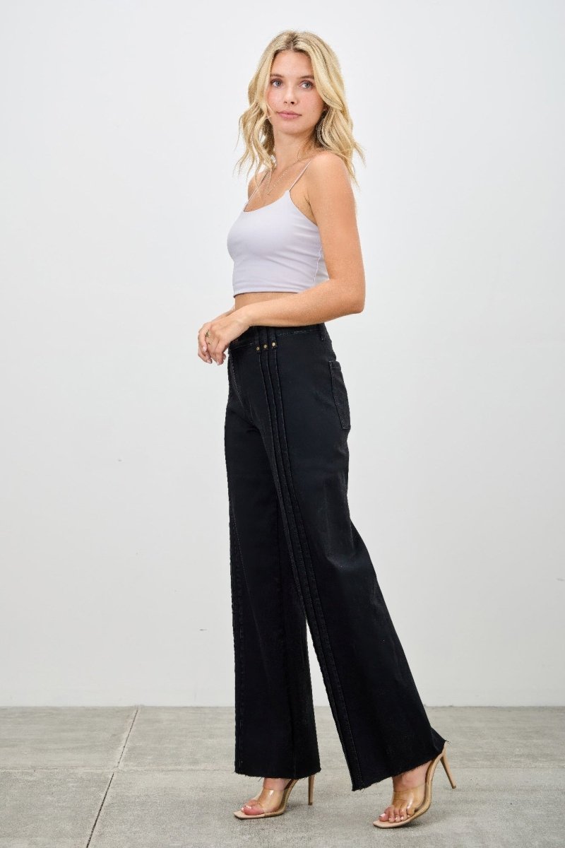 High Rise Straight With Front Lines - Demented Sisters