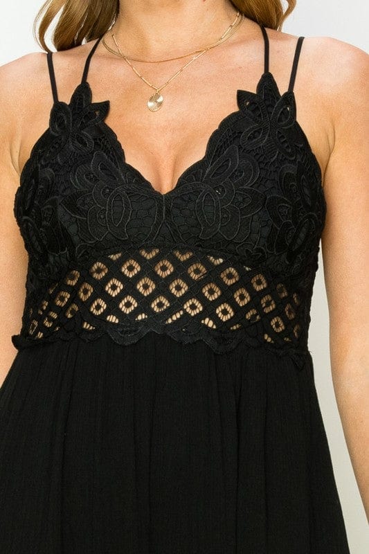 In Love Bustier Lace Maxi Dress - Demented Sisters