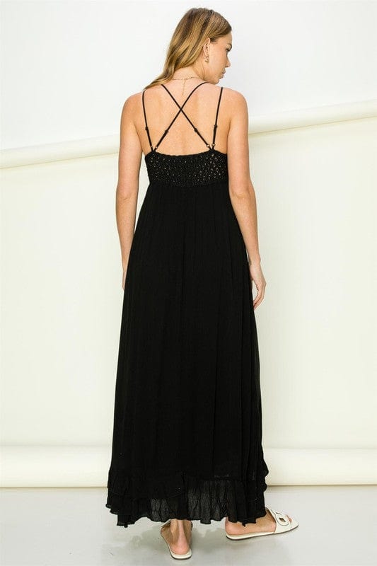 In Love Bustier Lace Maxi Dress - Demented Sisters