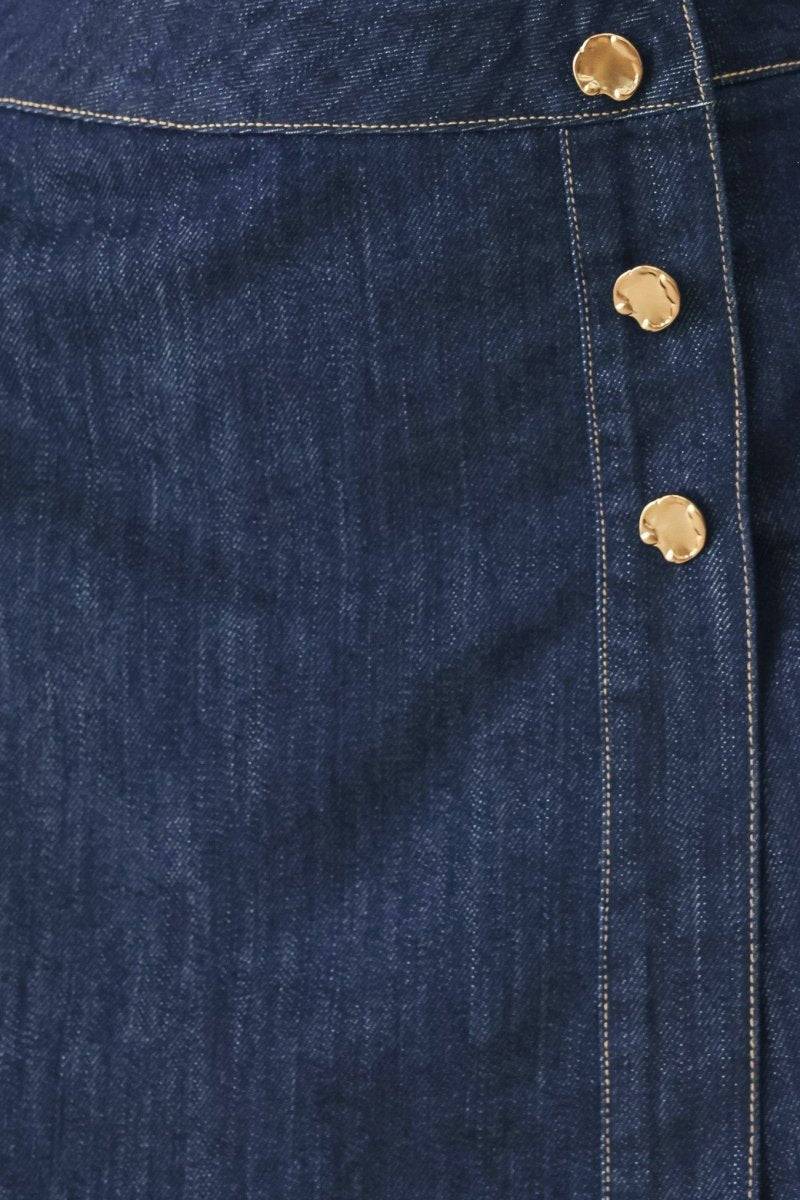 ICONIC INDIGO DENIM SKORT - Demented Sisters