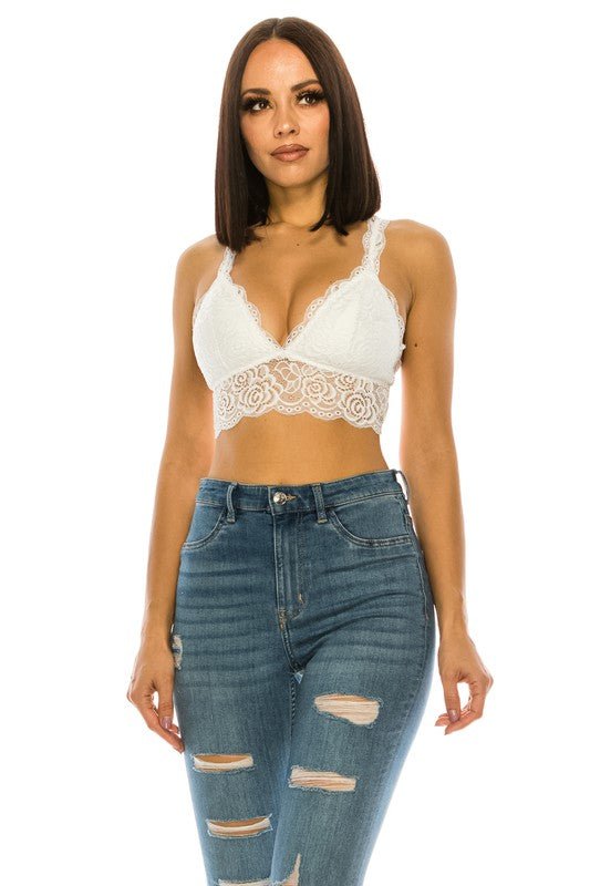 Lace Croptop - Demented Sisters
