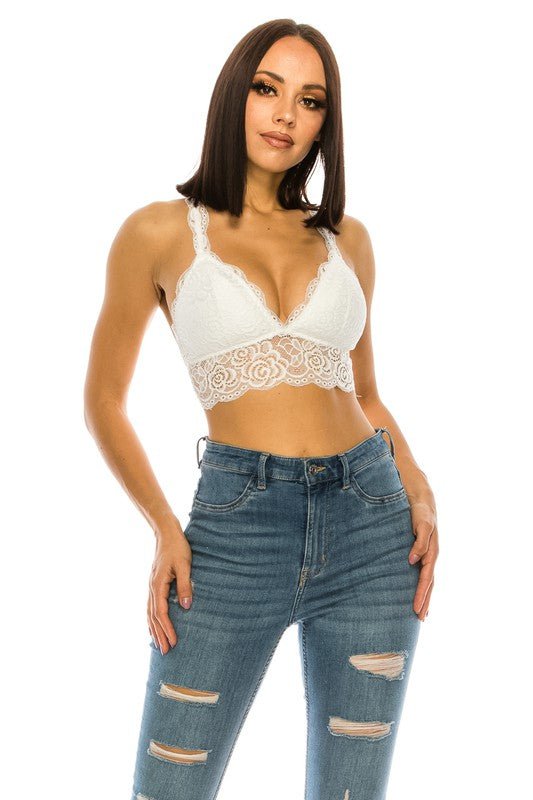 Lace Croptop - Demented Sisters