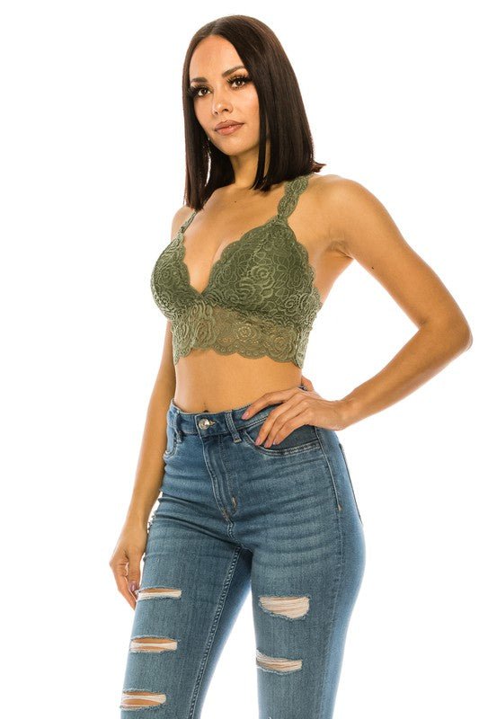 Lace Croptop - Demented Sisters